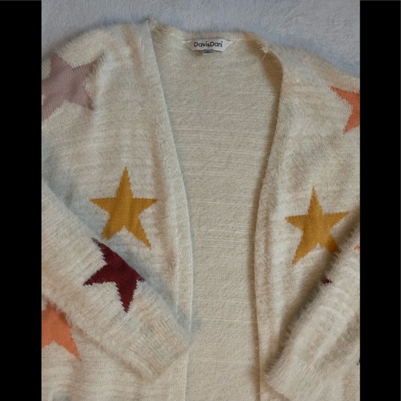 Davi & Dani Loose Fit Layering Boyfriend Cardigan - Picture 9 of 12